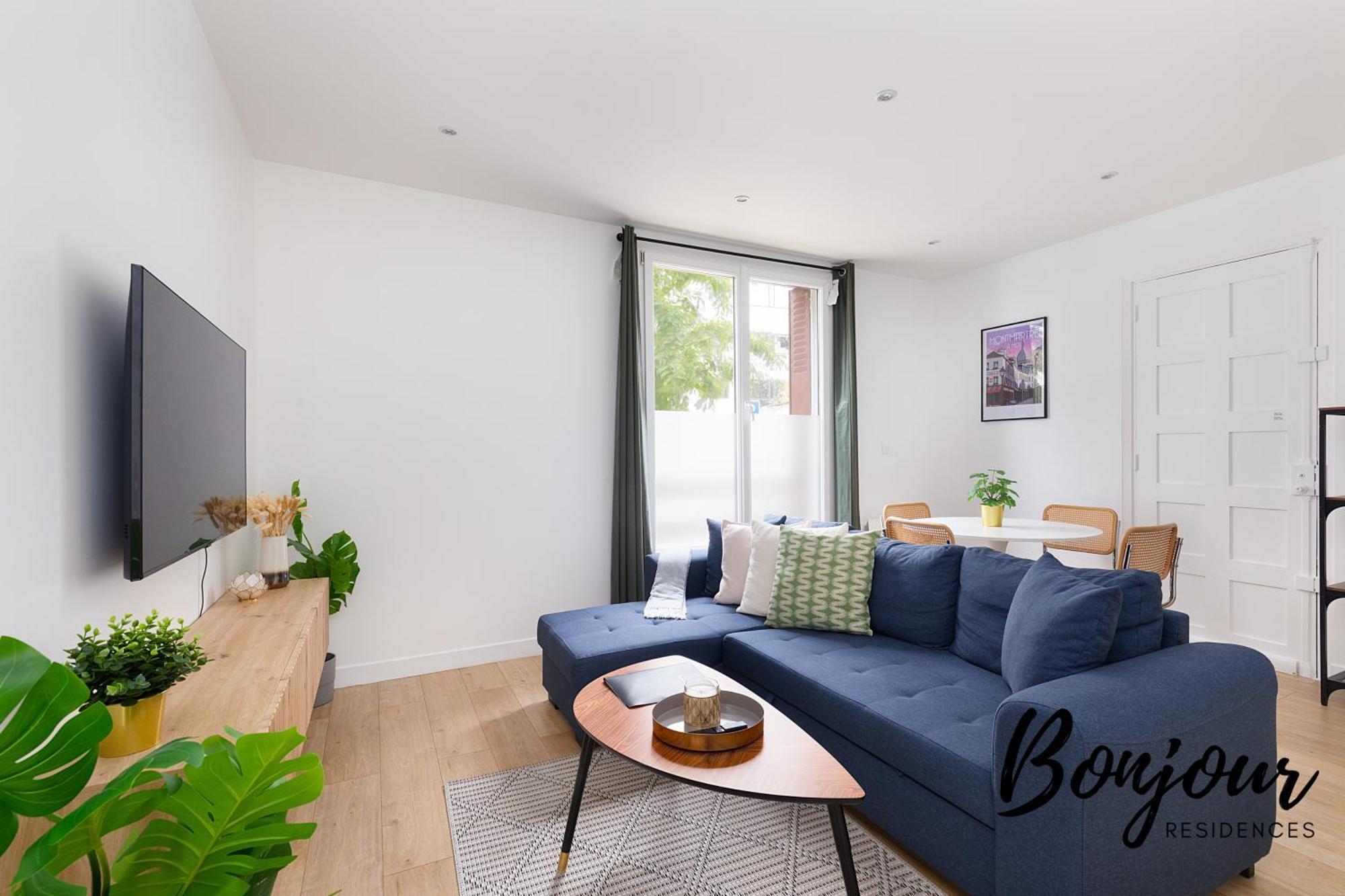 Apartment Free Parking - Porte D'orleans - 2 Bedrooms Montrouge